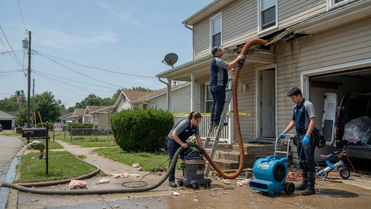 Water Damage Restoration in Effingham, IL near me